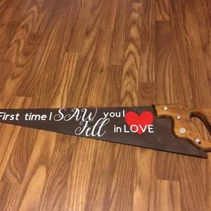 Personalized saw